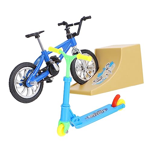 Milisten 1Satz Mini Fingerspielzeug Set Tragbare Fingerscooter Fahrradrampe Lernspielzeug zur Verbesserung der Fingerkoordination Fidget für Erwachsene Milisten 1Satz Mini Fingerspielzeug Set Tragbare Fingerscooter Fahrradrampe Lernspielzeug zur Verbesserung der Fingerkoordination Fidget für Erwachsene von Milisten