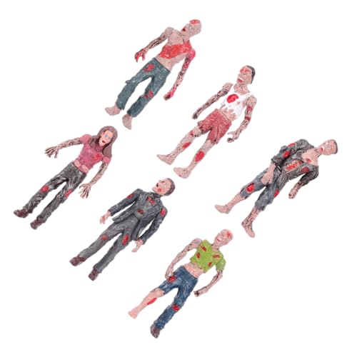 Milisten 1Satz Mini Zombie Realistische Bewegliche Zombie Spielzeugfigur für Halloween Dekoration und Party Streiche Langlebiges Plastikmodell für Schaurige und Kreative Milisten 1Satz Mini Zombie Realistische Bewegliche Zombie Spielzeugfigur für Halloween Dekoration und Party Streiche Langlebiges Plastikmodell für Schaurige und Kreative von Milisten
