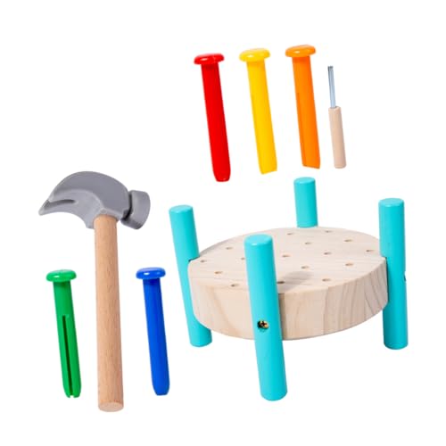 Milisten 1Satz Montessori Hammerspielzeug Schlagspiel Metallkomponenten Pädagogisches Hand Auge Koordination für Ab Jahr Milisten 1Satz Montessori Hammerspielzeug Schlagspiel Metallkomponenten Pädagogisches Hand Auge Koordination für Ab Jahr von Milisten
