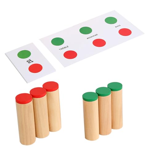 Milisten 1Satz Montessori Holzspielzeug für Kleinkinder Lernspielzeug mit Klangrohr Feinmotorik und Spracherkennung für Frühe Bildung und Kreative Milisten 1Satz Montessori Holzspielzeug für Kleinkinder Lernspielzeug mit Klangrohr Feinmotorik und Spracherkennung für Frühe Bildung und Kreative von Milisten
