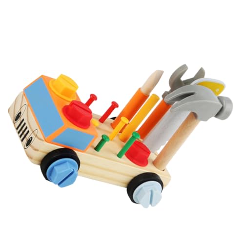 Milisten 1satz Holz Werkzeugkasten Spielzeug Für Junge Mädchen Montessori Schraubenzieher Brett Lernspielzeug Feinmotorik Und Räumlichem Sicher Und Kinderfreundlich von Milisten