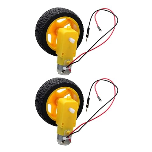 Milisten 1Satz Motor Getriebemotor für Robotik und Diy-projekte Hochleistungs-elektromotor mit Großem Miniaturgröße für Elektrospielzeug und Rc-autos Milisten 1Satz Motor Getriebemotor für Robotik und Diy-projekte Hochleistungs-elektromotor mit Großem Miniaturgröße für Elektrospielzeug und Rc-autos von Milisten