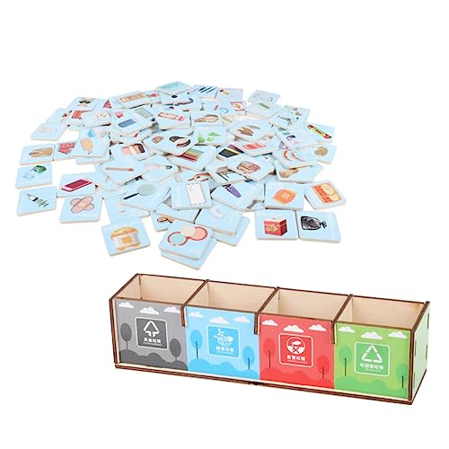 Milisten 1Satz Müll Sortierspielzeug für Frühen Bildung mit Holzspielzeug zur Müllklassifizierung Kognitives für Spielerisches Lernen Fördert Gedächtnis und Kreativität Milisten 1Satz Müll Sortierspielzeug für Frühen Bildung mit Holzspielzeug zur Müllklassifizierung Kognitives für Spielerisches Lernen Fördert Gedächtnis und Kreativität von Milisten