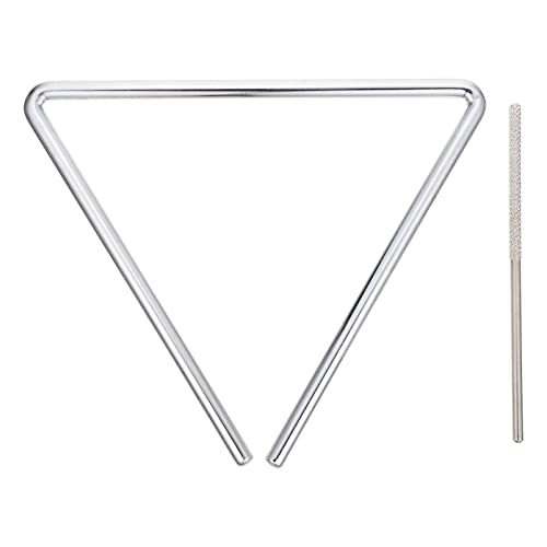 Milisten 1Satz Musikspielzeug Percussion Dreieck Instrument für Leicht und Tragbar für Musikunterricht und Kreative Spiele Sicher und Langlebig Klarer Milisten 1Satz Musikspielzeug Percussion Dreieck Instrument für Leicht und Tragbar für Musikunterricht und Kreative Spiele Sicher und Langlebig Klarer von Milisten