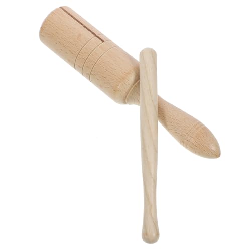 Milisten 1Satz Musikspielzeug für Holz Guiro und Stab Sensorisches Perkussionsinstrument Fördert Musikalische Früherziehung und Kreativität Ab Jahr Milisten 1Satz Musikspielzeug für Holz Guiro und Stab Sensorisches Perkussionsinstrument Fördert Musikalische Früherziehung und Kreativität Ab Jahr von Milisten