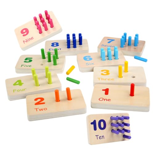 Milisten 1Satz Pädagogisches Holzspielzeug für Montessori Steckspiel mit Tragbar und Langlebig für Sensorisches Lernen und Spielspaß für Jungen und Ab Jahren Milisten 1Satz Pädagogisches Holzspielzeug für Montessori Steckspiel mit Tragbar und Langlebig für Sensorisches Lernen und Spielspaß für Jungen und Ab Jahren von Milisten
