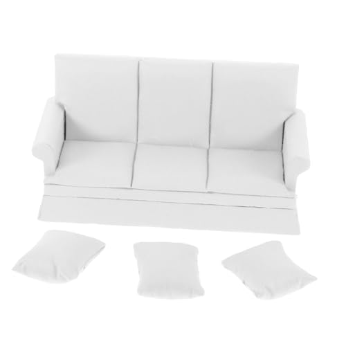 Milisten 1Satz Puppenhaus Sofa mit Kissen Dekoratives Puppenmöbel für Wohnzimmer Teilige Sofagarnitur für Puppenstubenmöbel und Puppenzubehör zur Raumgestaltung Milisten 1Satz Puppenhaus Sofa mit Kissen Dekoratives Puppenmöbel für Wohnzimmer Teilige Sofagarnitur für Puppenstubenmöbel und Puppenzubehör zur Raumgestaltung von Milisten