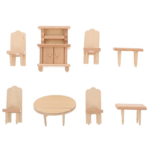 Milisten 1Satz Puppenhaus Stuhl Teiliges Möbelset für Puppenhaus mit Stühlen und Hockern für DIY Puppenhaus und Rollenspiele Fördert Kreativität und Soziale Milisten 1Satz Puppenhaus Stuhl Teiliges Möbelset für Puppenhaus mit Stühlen und Hockern für DIY Puppenhaus und Rollenspiele Fördert Kreativität und Soziale von Milisten