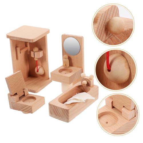 Milisten 1Satz Puppenhausmöbel Aus DIY Puppenhaus Zubehör Für Kreatives Teilig Accessoire Für Fantasie Und Interaktion von Milisten