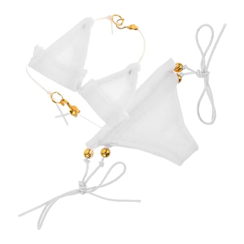 Milisten 1Satz Puppenkleidung Sommer Badeanzug Bikini für Puppen Langlebiges Puppenzubehör für Kreative Sommerabenteuer und DIY Accessoires von Milisten