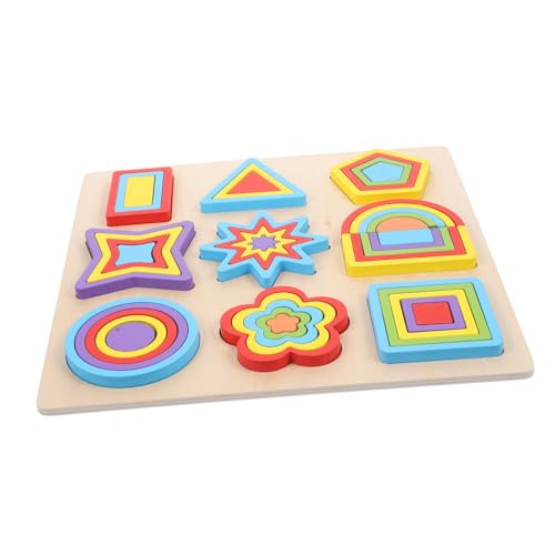 Milisten 1Satz Regenbogen Bausteine Holzpuzzle Pädagogisches Für Kreative Und Unabhängiges Für Und Gemeinsames Milisten 1Satz Regenbogen Bausteine Holzpuzzle Pädagogisches Für Kreative Und Unabhängiges Für Und Gemeinsames von Milisten
