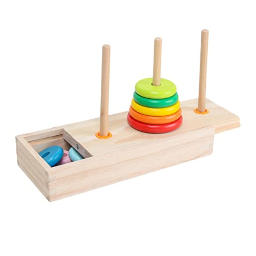 Milisten 1Satz Regenbogen Stapelturm aus Holz für Montessori Feinmotorik und Logischem Teiliges mit Form Sorting Funktion für Kleinkinder Ab Jahr Milisten 1Satz Regenbogen Stapelturm aus Holz für Montessori Feinmotorik und Logischem Teiliges mit Form Sorting Funktion für Kleinkinder Ab Jahr von Milisten