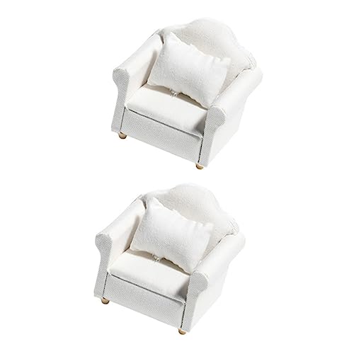 Milisten 1Satz Sofa Für Puppenhaus Teiliges Weißes Möbelset Mit Kissen Exquisites Design Für Mini Dekoration Langlebig Und Detailreich Milisten 1Satz Sofa Für Puppenhaus Teiliges Weißes Möbelset Mit Kissen Exquisites Design Für Mini Dekoration Langlebig Und Detailreich von Milisten