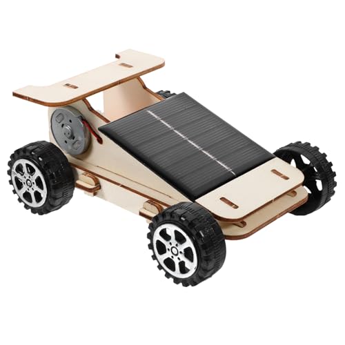 Milisten 1Satz Solarauto Modellbausatz für DIY Lernspielzeug Tragbares Solar Auto Experiment für Effektives Lernen Pädagogisches Bastelset von Milisten