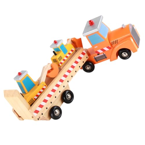 Milisten 1Satz Teiliges Holzwagen Spielzeugset Für Lustiges Baufahrzeugmodell Mit LKW Bagger Und Transporter Robustes Holzspielzeug Für Kleine Bauarbeiter Für Kreatives Milisten 1Satz Teiliges Holzwagen Spielzeugset Für Lustiges Baufahrzeugmodell Mit LKW Bagger Und Transporter Robustes Holzspielzeug Für Kleine Bauarbeiter Für Kreatives von Milisten