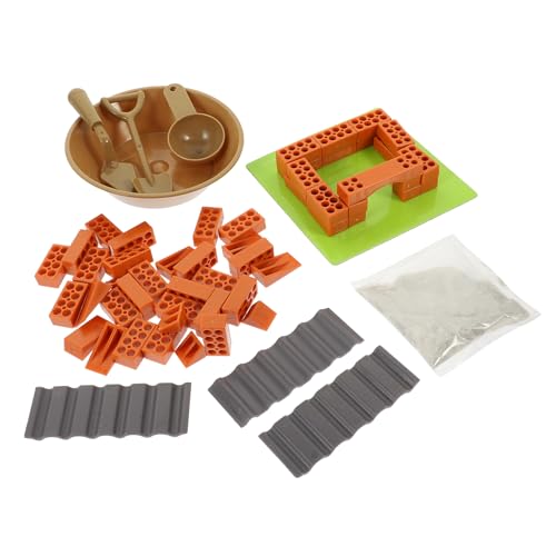 Milisten 1Satz Teiliges Ziegelspielzeug zum Bauen von Häusern Kreatives DIY zur Praktischer Fähigkeiten Perfektes für Jungen Milisten 1Satz Teiliges Ziegelspielzeug zum Bauen von Häusern Kreatives DIY zur Praktischer Fähigkeiten Perfektes für Jungen von Milisten