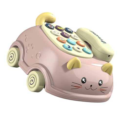 Milisten 1Satz Telefon Bilingualer Geschichtenhörer für Kleinkinder Lehrreiches Musikspielzeug aus Hochwertigem Fördert Sprachfähigkeiten und Kreativität für Jungen von Milisten