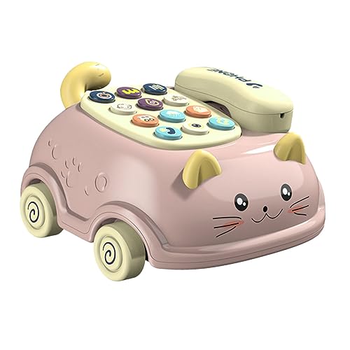 Milisten 1Satz Telefon Multifunktionale Bilingual Spielzeugtelefone für Kleinkinder Tasten Design mit Musik für Jungen und Lernspielzeug zur Frühkindlichen Milisten 1Satz Telefon Multifunktionale Bilingual Spielzeugtelefone für Kleinkinder Tasten Design mit Musik für Jungen und Lernspielzeug zur Frühkindlichen von Milisten