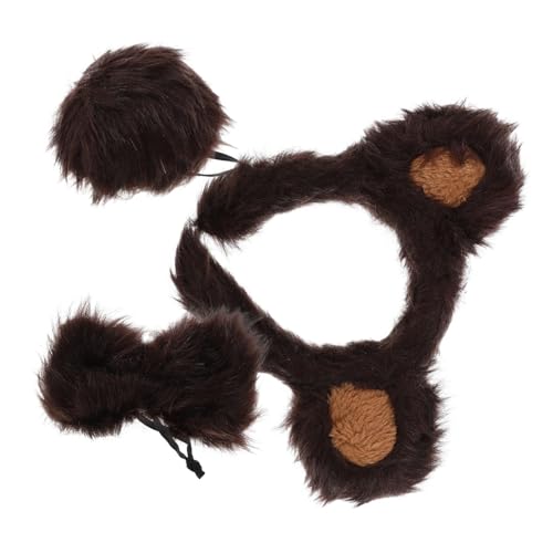 Milisten 1Satz Tier Ohr Haarreif mit Flauschigen Bärenohren und Fliege für Cosplay Halloween und Partys Perfektes Kostüm Zubehör für Unvergessliche Auftritte und Feiern Milisten 1Satz Tier Ohr Haarreif mit Flauschigen Bärenohren und Fliege für Cosplay Halloween und Partys Perfektes Kostüm Zubehör für Unvergessliche Auftritte und Feiern von Milisten