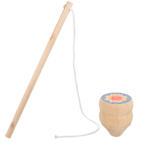 Milisten 1Satz Traditionelles Holz Gyro Kreatives Langlebiges und Verschleißfestes Gyroskop für Fördert Hand Auge Koordination Zufällige Farben und Designs Holzspielzeug Milisten 1Satz Traditionelles Holz Gyro Kreatives Langlebiges und Verschleißfestes Gyroskop für Fördert Hand Auge Koordination Zufällige Farben und Designs Holzspielzeug von Milisten
