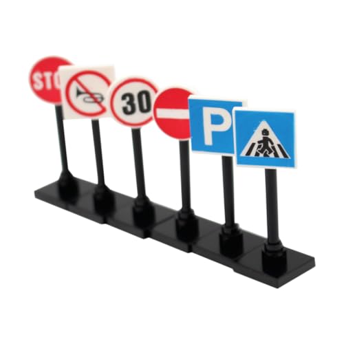 Milisten 1Satz Verkehrszeichen Mikrolandschaftszubehör Für Straßenkegel Und Verkehrs Straßenschilder Für Spielsets Und Dollhouse Zubehör Teiliges Milisten 1Satz Verkehrszeichen Mikrolandschaftszubehör Für Straßenkegel Und Verkehrs Straßenschilder Für Spielsets Und Dollhouse Zubehör Teiliges von Milisten