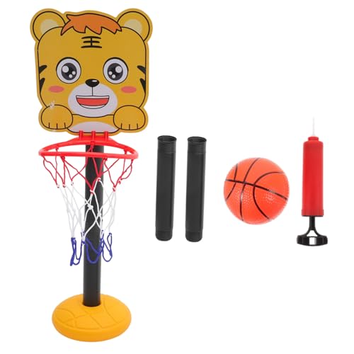 Milisten 1Satz Verstellbarer Basketballkorb für Indoor Outdoor Basketballspielzeug mit Cartoon Design Langlebig Tragbar für Jungen und Fördert Gemeinsame Milisten 1Satz Verstellbarer Basketballkorb für Indoor Outdoor Basketballspielzeug mit Cartoon Design Langlebig Tragbar für Jungen und Fördert Gemeinsame von Milisten