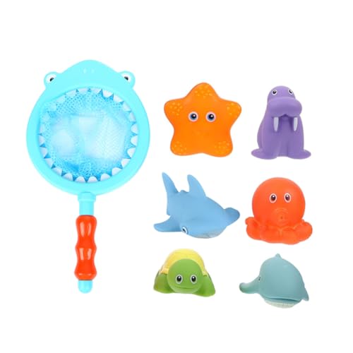 Milisten 1Satz Wasserspray Badespielzeug für Spritztiere und Angelspielzeug für Babybad Wasser Kunststoffmaterial Sicher und Langlebig für Kleinkinder Milisten 1Satz Wasserspray Badespielzeug für Spritztiere und Angelspielzeug für Babybad Wasser Kunststoffmaterial Sicher und Langlebig für Kleinkinder von Milisten