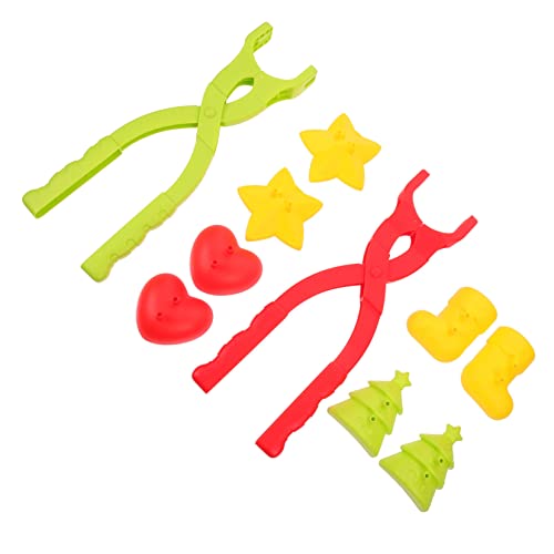 Milisten 1Satz Weihnachtliches Schneespielzeug Teiliges Maker Aus Hochwertigem Für Herz Stern Und Weihnachtsbaum Design Für Winterlichen Spaß Milisten 1Satz Weihnachtliches Schneespielzeug Teiliges Maker Aus Hochwertigem Für Herz Stern Und Weihnachtsbaum Design Für Winterlichen Spaß von Milisten