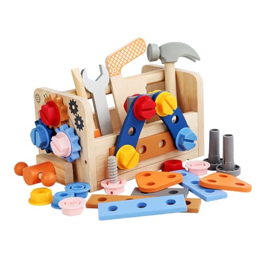 Milisten 1Satz Werkzeugset aus Toolbox für Kleinkinder Lernspielzeug Kreativität und Motorischen Fähigkeiten für Jungen und Jahren Milisten 1Satz Werkzeugset aus Toolbox für Kleinkinder Lernspielzeug Kreativität und Motorischen Fähigkeiten für Jungen und Jahren von Milisten