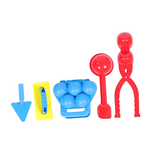 Milisten 1Satz Winter Maker Toy for Outdoor Clip Game Heart Shaped and Fun Winter Playtime Activity for Snowy Days von Milisten