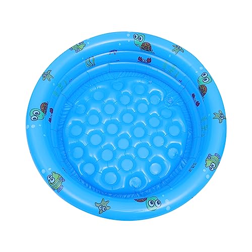 Milisten Aufblasbares Kinderbecken für Drinnen und Draußen Rundes aus PVC Kinderschwimmbecken und Wasser Matratze Einfach zu Bedienen für Sommer Milisten Aufblasbares Kinderbecken für Drinnen und Draußen Rundes aus PVC Kinderschwimmbecken und Wasser Matratze Einfach zu Bedienen für Sommer von Milisten