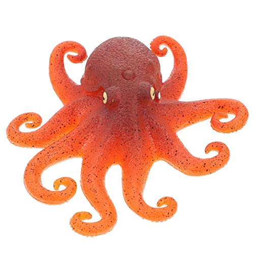Milisten 1Stück Chic Lebensechtes Octopus Modell Relief Fidget Toy für Büro und Wohnungsdekoration Handgröße TPR Material Kreatives von Milisten