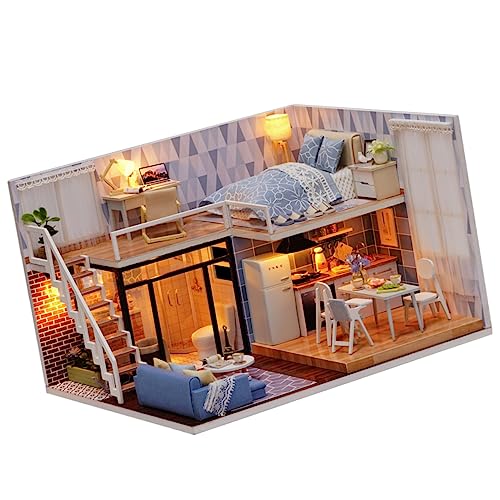 Milisten 1Stück DIY Cottage Bausatz Kreatives Handbuch für Erwachsene Fördert Fantasievolles Rollenspiel und Möbel und Einfache Montage Milisten 1Stück DIY Cottage Bausatz Kreatives Handbuch für Erwachsene Fördert Fantasievolles Rollenspiel und Möbel und Einfache Montage von Milisten
