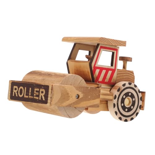 Milisten 1Stück Holzstraßenwalze Für Mini Pullback LKW Modell Pädagogisches Für Kleinkinder Simuliertes Ingenieurfahrzeug Fördert Hand Augen Koordination Und Spielspaß Milisten 1Stück Holzstraßenwalze Für Mini Pullback LKW Modell Pädagogisches Für Kleinkinder Simuliertes Ingenieurfahrzeug Fördert Hand Augen Koordination Und Spielspaß von Milisten