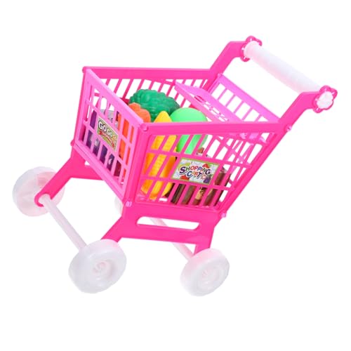 Milisten 1Stück Mini Einkaufswagen für Simulation Supermarkt für Rollenspiele und Kreative Aktivitäten Fördert Lernen und Interaktion Milisten 1Stück Mini Einkaufswagen für Simulation Supermarkt für Rollenspiele und Kreative Aktivitäten Fördert Lernen und Interaktion von Milisten