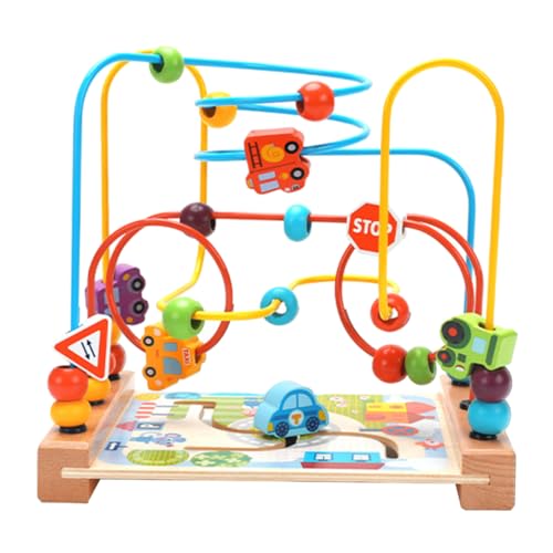 Milisten 1Stück Multifunktionales Ozeanperlen Labyrinth für Pädagogisches Lernspielzeug aus Holz Kreatives Fingerfertigkeit und Motorik für Kleinkinder Milisten 1Stück Multifunktionales Ozeanperlen Labyrinth für Pädagogisches Lernspielzeug aus Holz Kreatives Fingerfertigkeit und Motorik für Kleinkinder von Milisten