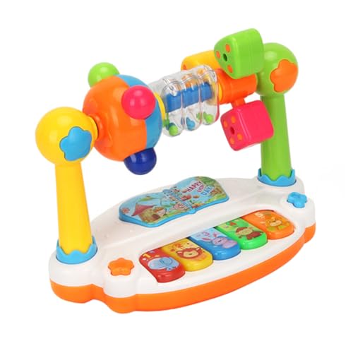 Milisten 1Stück Musikinstrument für Pädagogisches Musikspielzeug mit Lichteffekten Interaktivem Design und Rotierenden Elementen für Frühkindliche Entwicklung und Spielspaß Milisten 1Stück Musikinstrument für Pädagogisches Musikspielzeug mit Lichteffekten Interaktivem Design und Rotierenden Elementen für Frühkindliche Entwicklung und Spielspaß von Milisten