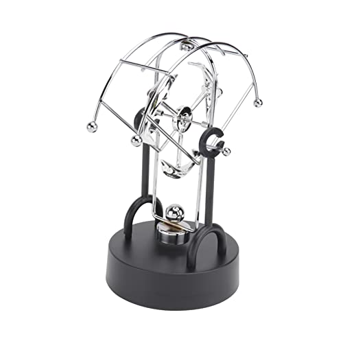 Milisten 1Stück Perpetual Motion Toy Wissenschaftliches Schreibtischspielzeug aus Hochwertigem Material Elegantes Desktop Ornament für Büro und Zuhause für Physikalische Experimente von Milisten