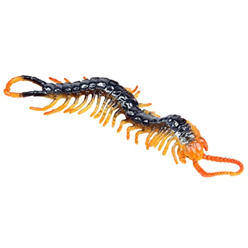 Milisten 1Stück Simuliertes Scolopendra Realistisches Scherzspielzeug für Lustige Deko für Partys und Streiche Hochwertiges Plastik von Milisten