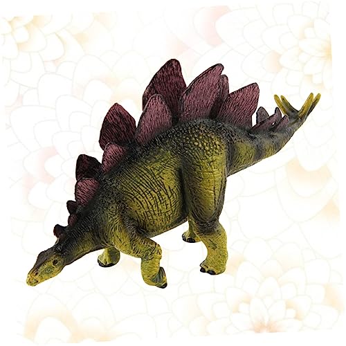 Milisten 1Stück Stegosaurus Modell Realistisches Dinosaurier Aus Kunststoff Prähistorisches Dekorationsornament Für Sammler Und Ab Jahren von Milisten