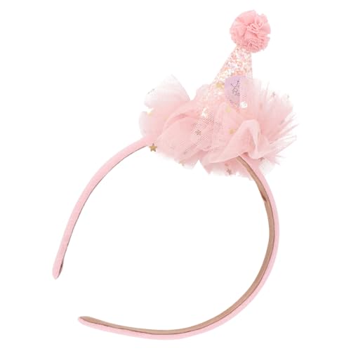 Milisten 1Stück Stirnband Für Geburtstags Haarband Mit Sternenmotiv Partydeko Für Kindergeburtstag Haarspange Zartem Geburtstagshaar Accessoire von Milisten