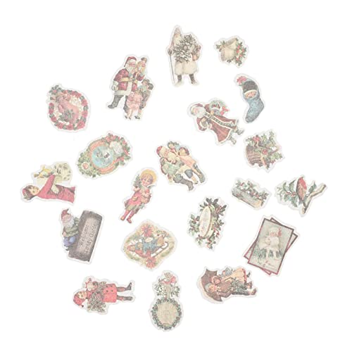 Milisten 2 Boxen Material Dekorative Aufkleber Basteln Sie Dekorative Aufkleber Scrapbook-Sticker Ästhetisch Journal -Aufkleber Tagebuch Dekorativer Aufkleber Scrapbook -Aufkleber Papier von Milisten