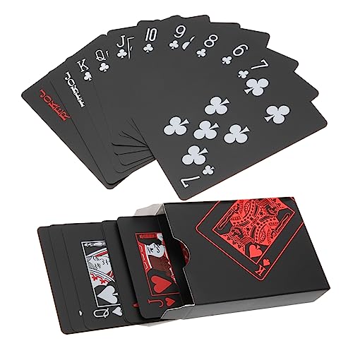Milisten 2 Boxen Wasserdichtes Brett Die Pokerkarten Spiel Cooles Tischspielzeug Spielkarten Pokertisch Kartenspiel Rechteckige Karten Heimtischkarten Kunststoff Milisten 2 Boxen Wasserdichtes Brett Die Pokerkarten Spiel Cooles Tischspielzeug Spielkarten Pokertisch Kartenspiel Rechteckige Karten Heimtischkarten Kunststoff von Milisten