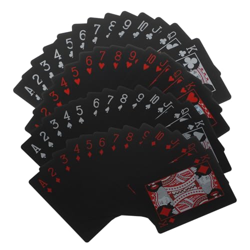 Milisten 2 Boxen wasserdichte Spielkarten Unterhaltsames Kartenspiel für Partys Familie und Freizeitaktivitäten für Pokerspiele und Gesellige Abende Milisten 2 Boxen wasserdichte Spielkarten Unterhaltsames Kartenspiel für Partys Familie und Freizeitaktivitäten für Pokerspiele und Gesellige Abende von Milisten
