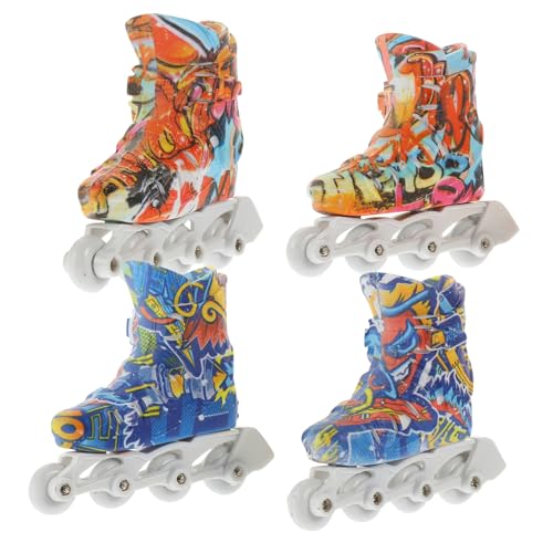 Milisten 2 Finger Rollschuhe Finger für Lernspielzeug zur Fingerflexibilität und Stressabbau für Kreative Bastelarbeiten und Unterhaltung Milisten 2 Finger Rollschuhe Finger für Lernspielzeug zur Fingerflexibilität und Stressabbau für Kreative Bastelarbeiten und Unterhaltung von Milisten