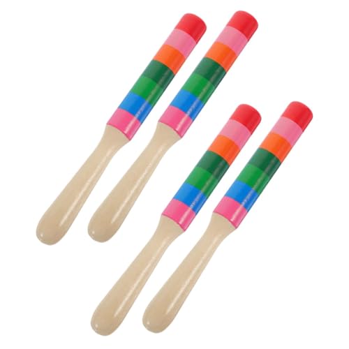 Milisten 2 Paare Holz Rhythmussticks für Pädagogisches Musikinstrument zur Entwicklung des Rhythmusgefühls Sicheres Design mit Abgerundeten Kanten für Musikunterricht Milisten 2 Paare Holz Rhythmussticks für Pädagogisches Musikinstrument zur Entwicklung des Rhythmusgefühls Sicheres Design mit Abgerundeten Kanten für Musikunterricht von Milisten