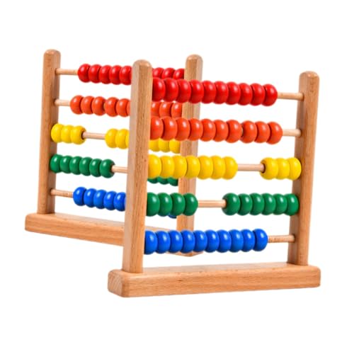 Milisten 2 Pcs Fünf Geschwindigkeit Computing Rack Abacus Perle Zähler Perle Zähler Für Mathematik Holz Milisten 2 Pcs Fünf Geschwindigkeit Computing Rack Abacus Perle Zähler Perle Zähler Für Mathematik Holz von Milisten