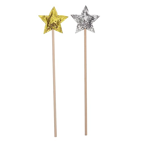 Milisten 2 STÜCK Glitzernde Feenstäbe Multifunktionale Zauberstäbe für Geburtstagsfeiern und Kostümpartys für Silber und Gold Milisten 2 STÜCK Glitzernde Feenstäbe Multifunktionale Zauberstäbe für Geburtstagsfeiern und Kostümpartys für Silber und Gold von Milisten