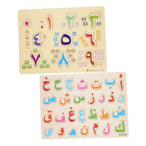 Milisten 2 Sätze Alphabet -Puzzle Passendes Für Vorschulkinder Briefbrett Lustiges Bildungsspielzeug Puzzle- Für Kinderspielzeug Holz Milisten 2 Sätze Alphabet -Puzzle Passendes Für Vorschulkinder Briefbrett Lustiges Bildungsspielzeug Puzzle- Für Kinderspielzeug Holz von Milisten