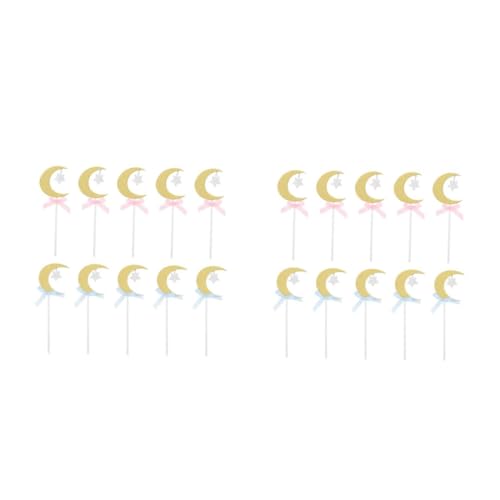 Milisten 2 Sätze Backen Dekoration Sahnetortenaufsatz Mond Und Stern Mond-cupcake-topper Party Decoration Geburtstagseinladungen Sternkucheneinsätze Kuchendeckel Papier 20 Stück * 2 Milisten 2 Sätze Backen Dekoration Sahnetortenaufsatz Mond Und Stern Mond-cupcake-topper Party Decoration Geburtstagseinladungen Sternkucheneinsätze Kuchendeckel Papier 20 Stück * 2 von Milisten